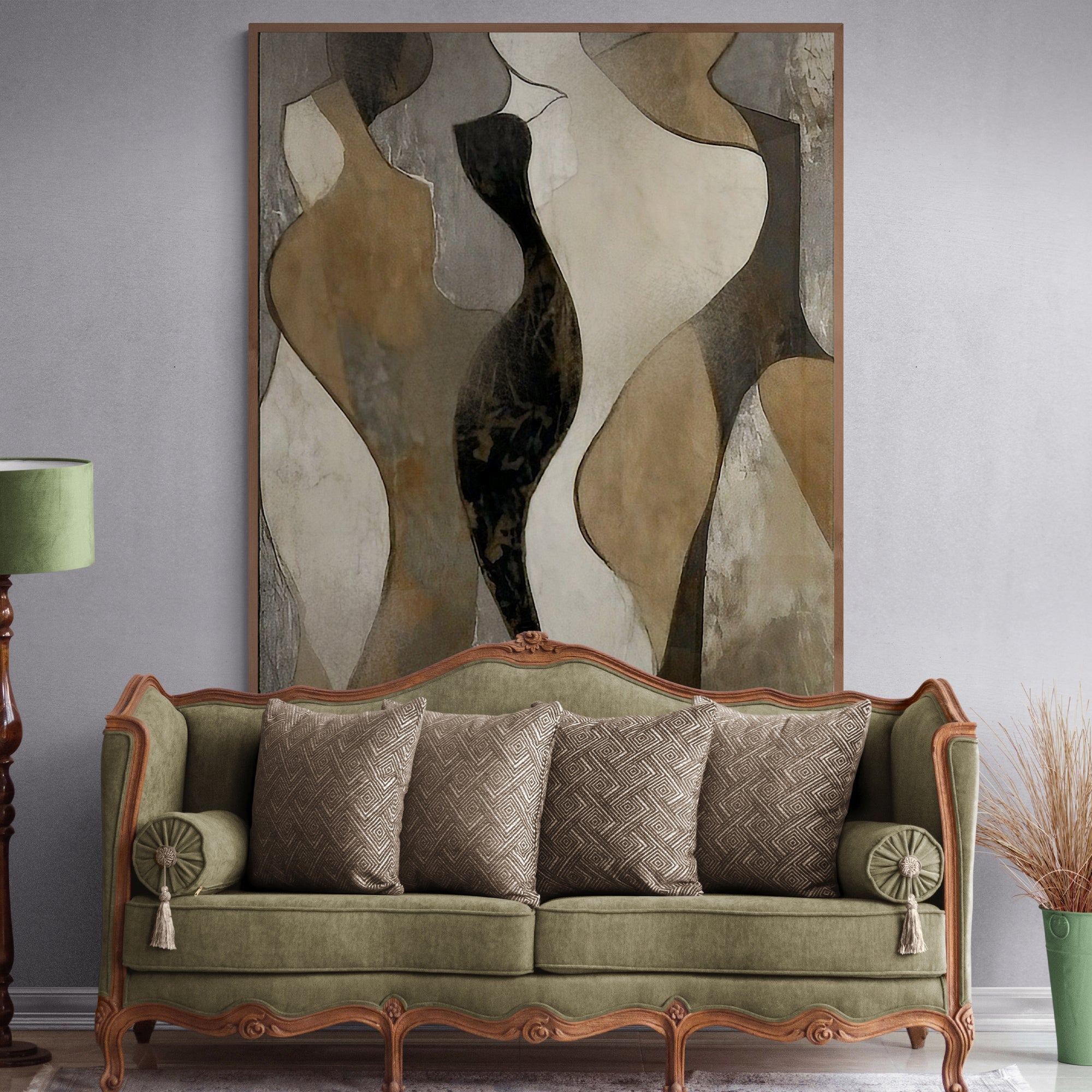 Canvas Print: "Earth Song" by Tailored Canvases - product image 3 for Resin Society
