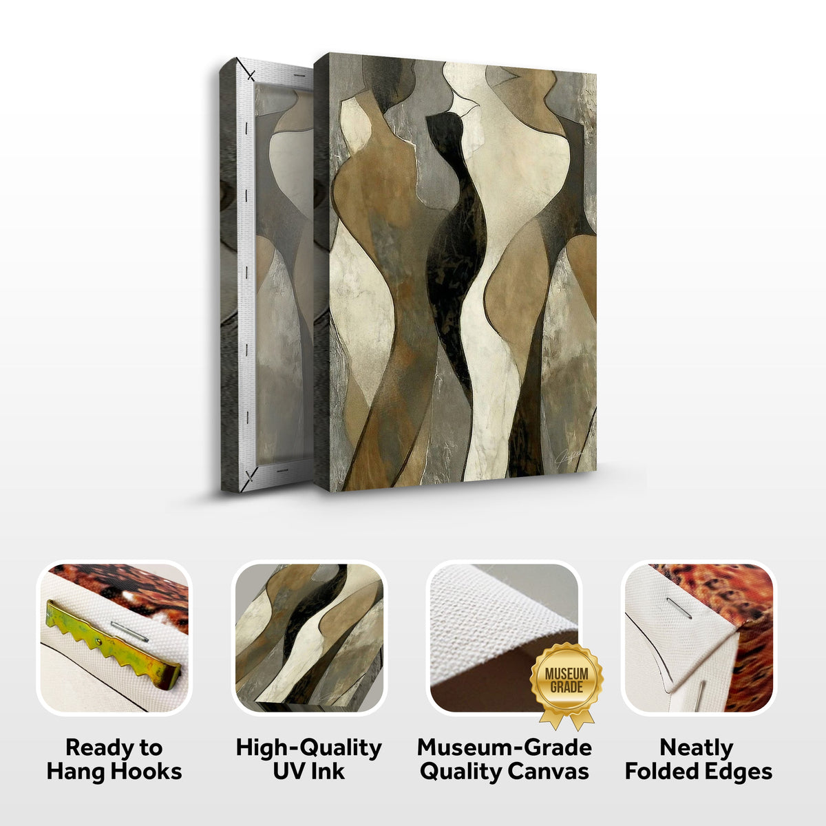 Canvas Print: "Earth Song" by Tailored Canvases - product image 5 for Resin Society