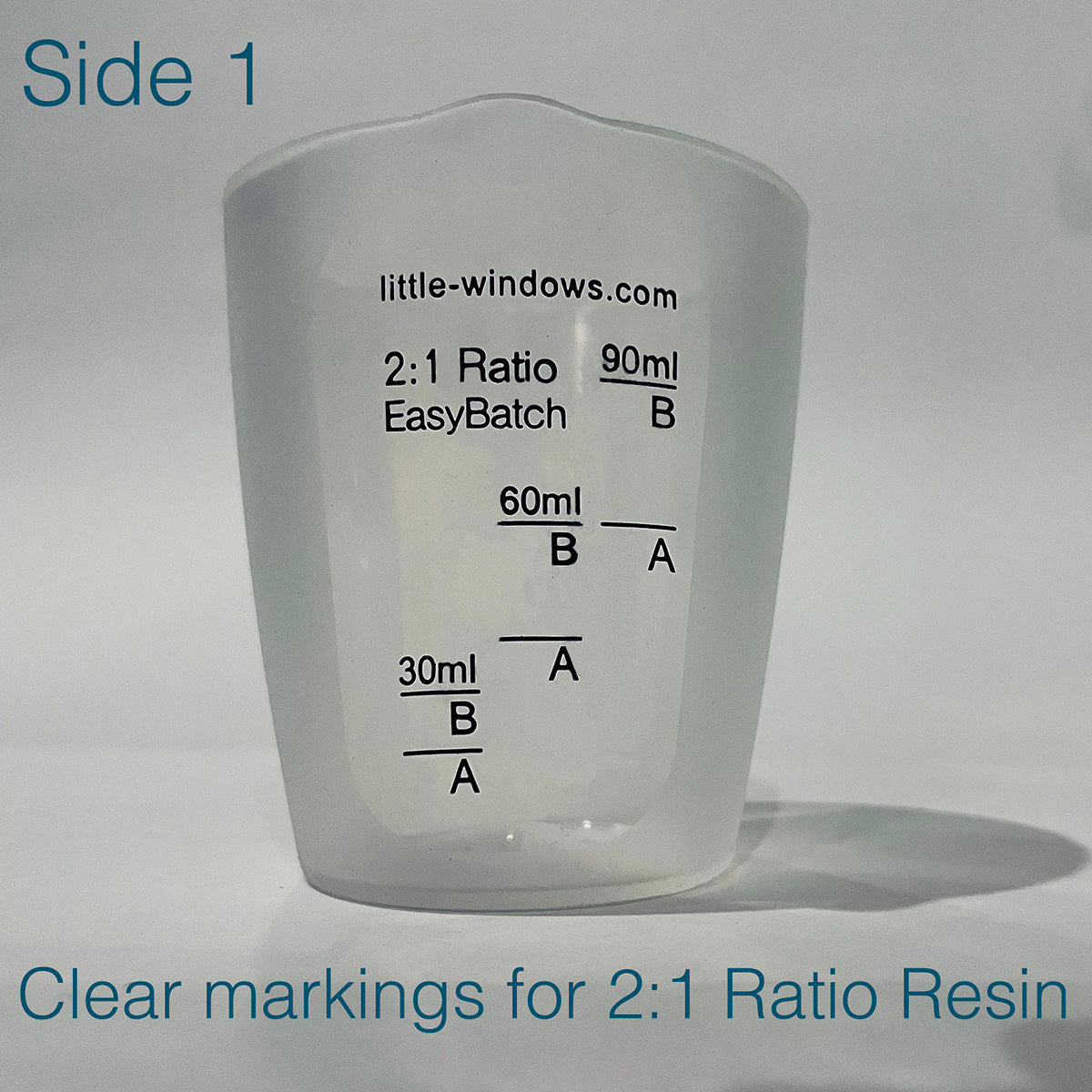 Silicone Measuring Cup for Resin (10-100ml) detail image - Resin Society