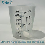 Silicone Measuring Cup for Resin (10-100ml) detail image - Resin Society
