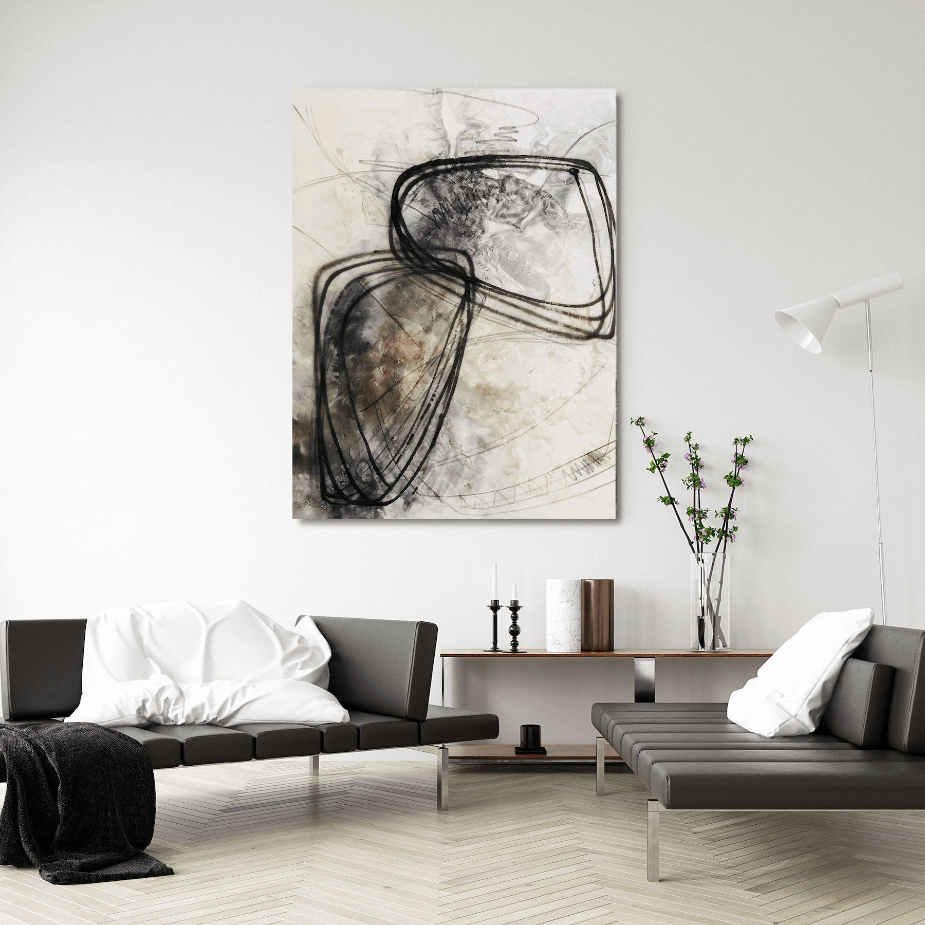 Eclipse Artist Enhanced Canvas Print by John Beard Collection - product image 4 for Resin Society