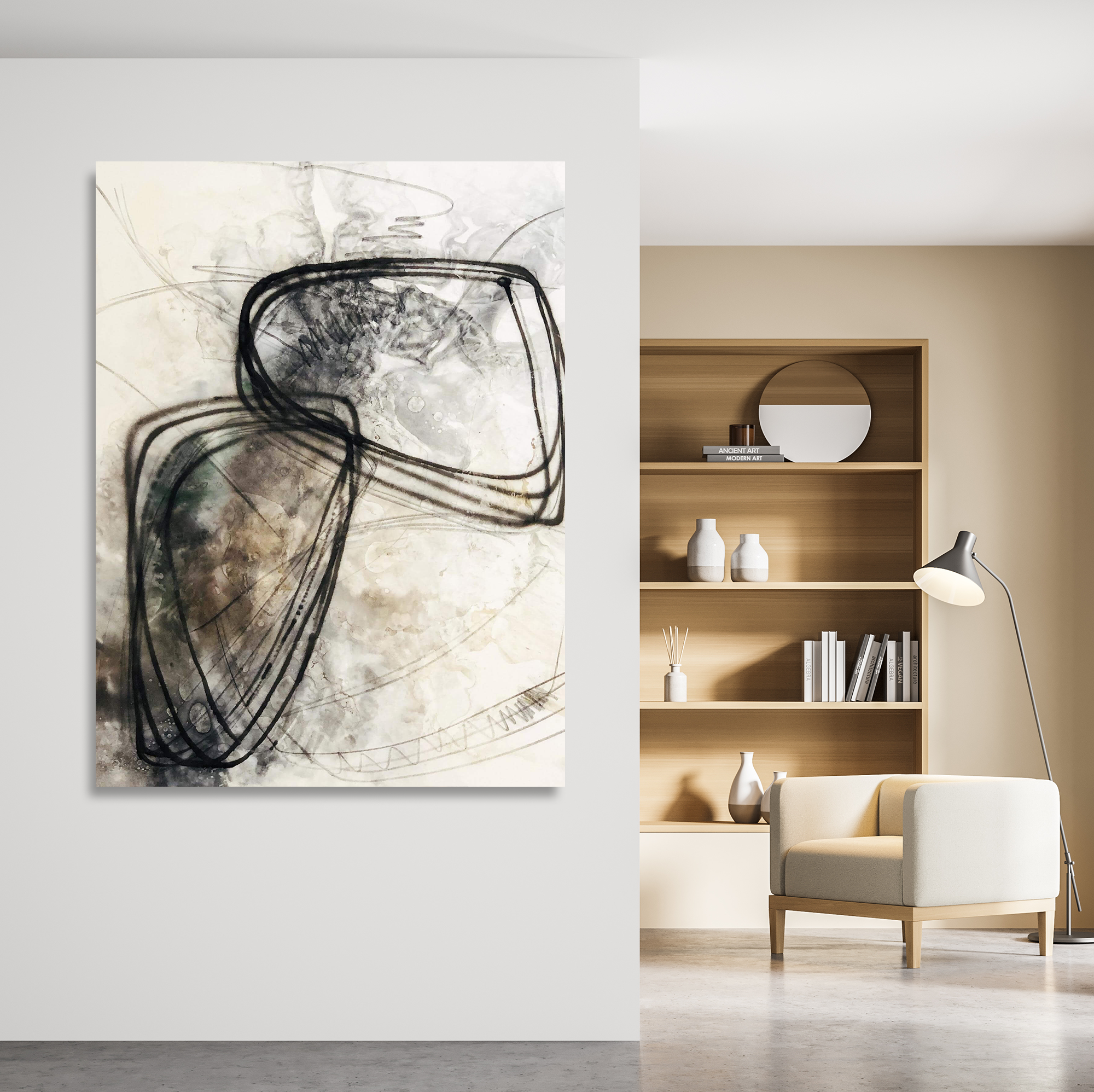 Eclipse Artist Enhanced Canvas Print by John Beard Collection - product image 2 for Resin Society
