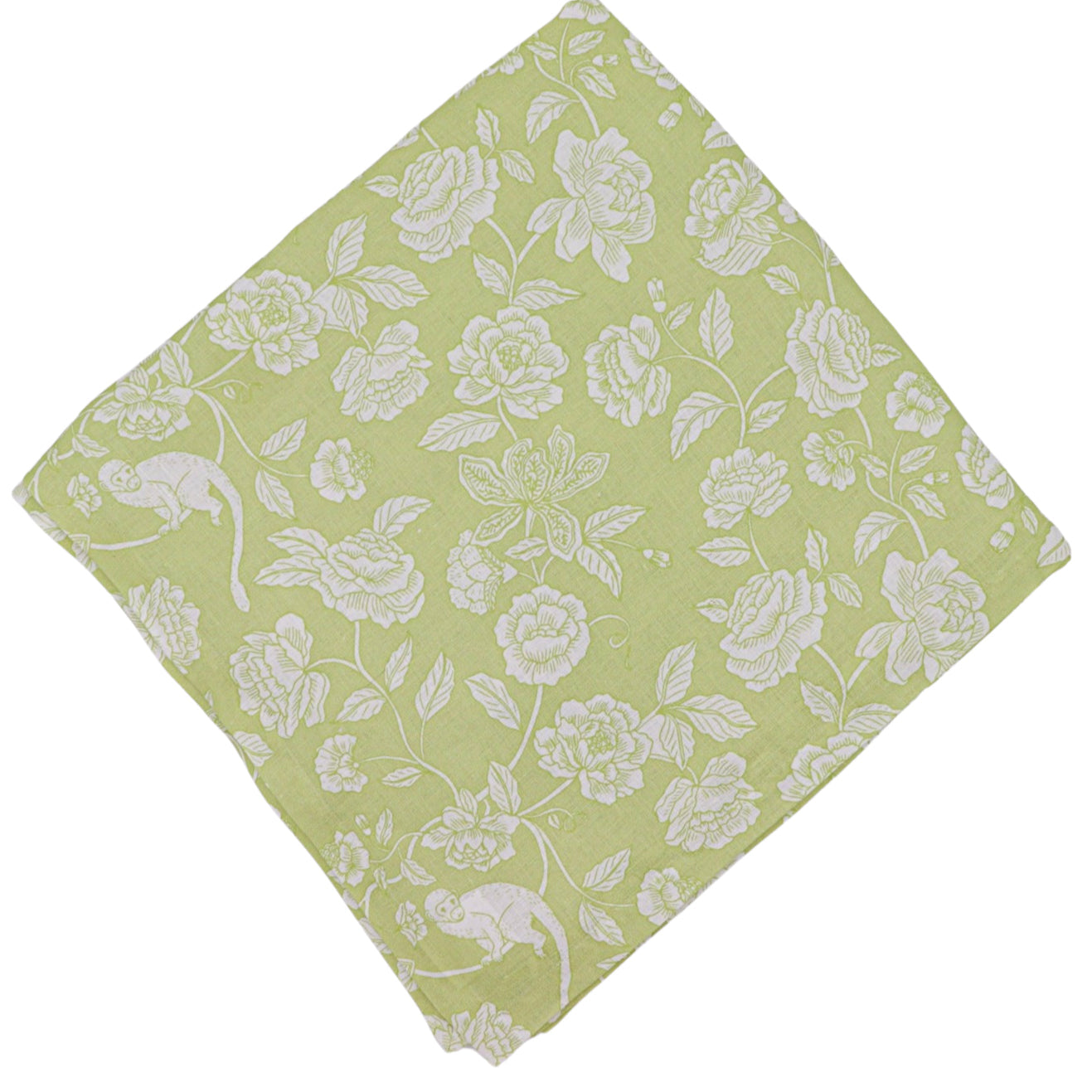 100% Premium Linen - Eden Flora Parlour Tablecloth by Ro'Table - product image 6 for Resin Society