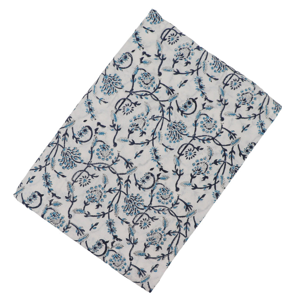 100% Organic Cotton - Eleanor Royal Blue Tablecloth by Ro'Table - main product image for Resin Society
