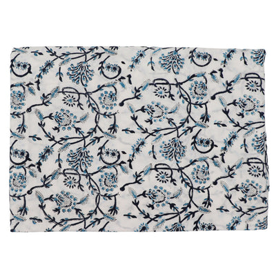 100% Organic Cotton - Eleanor Royal Blue Tablecloth by Ro'Table - product image 4 for Resin Society