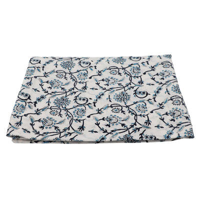 100% Organic Cotton - Eleanor Royal Blue Tablecloth by Ro'Table - product image 6 for Resin Society