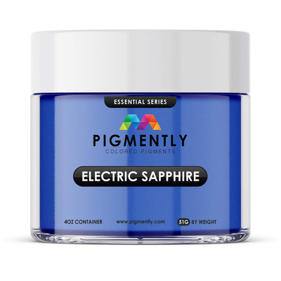 Electric Sapphire blue mica powder pigment for epoxy resin projects