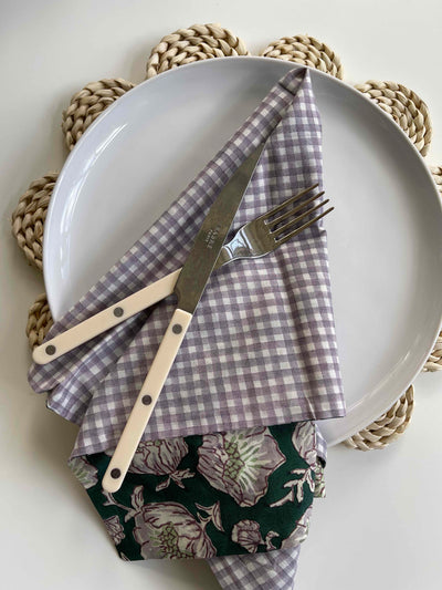 Reversible Floral Napkins by Sarah Spiegel