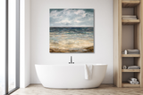 Emerald Sea Artist Enhanced Canvas Print by John Beard Collection - product image 3 for Resin Society