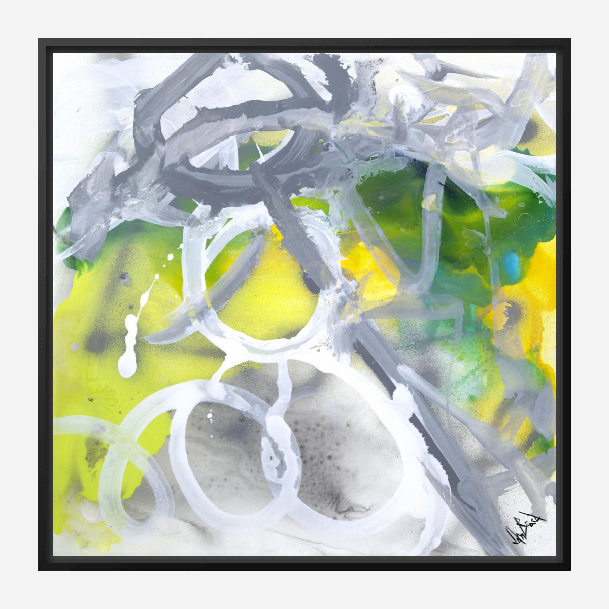 Emerald Artist Enhanced Canvas Print by John Beard Collection - product image 7 for Resin Society