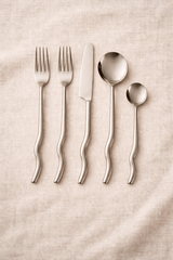 Emma Silver Flatware (Set of 20) by MESO