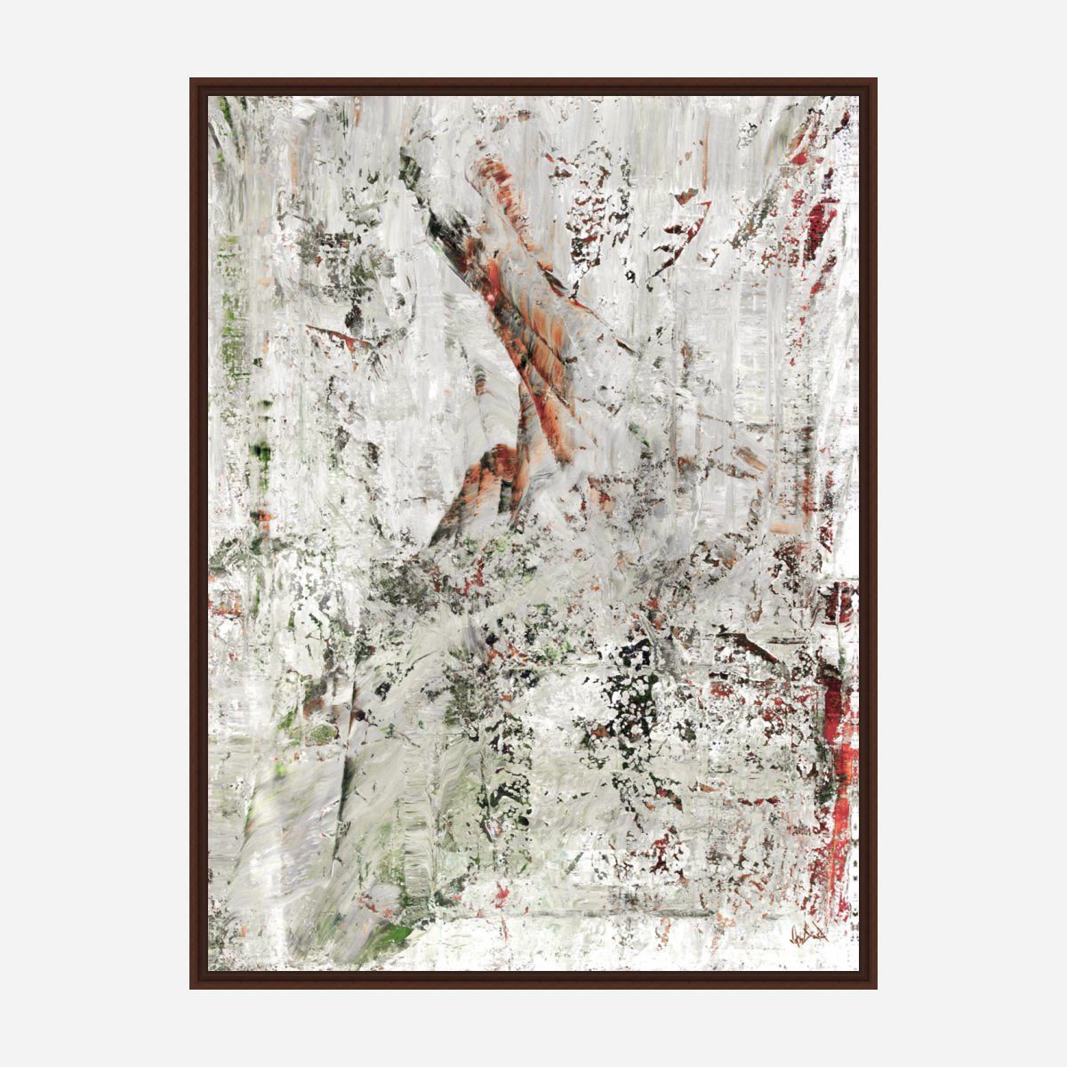 Engine Red Artist Enhanced Canvas Print by John Beard Collection - product image 6 for Resin Society