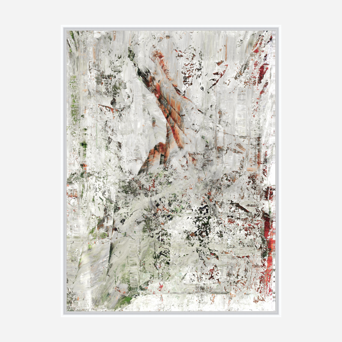 Engine Red Artist Enhanced Canvas Print by John Beard Collection - product image 7 for Resin Society