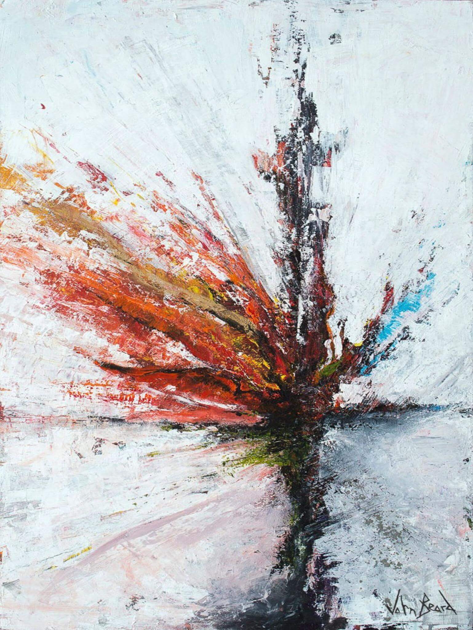 Entropy Artist Enhanced Canvas Print by John Beard Collection - main product image for Resin Society