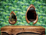 Epoxy-Resin and Walnut, Unique Mirrors by Gizz - product image 4 for Resin Society