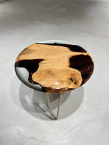 Round Side - End - Accent Table with rounded edge by Gizz - product image 6 for Resin Society