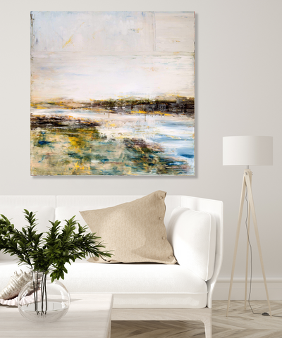Estuary 48x48 Artist Enhanced Canvas Print