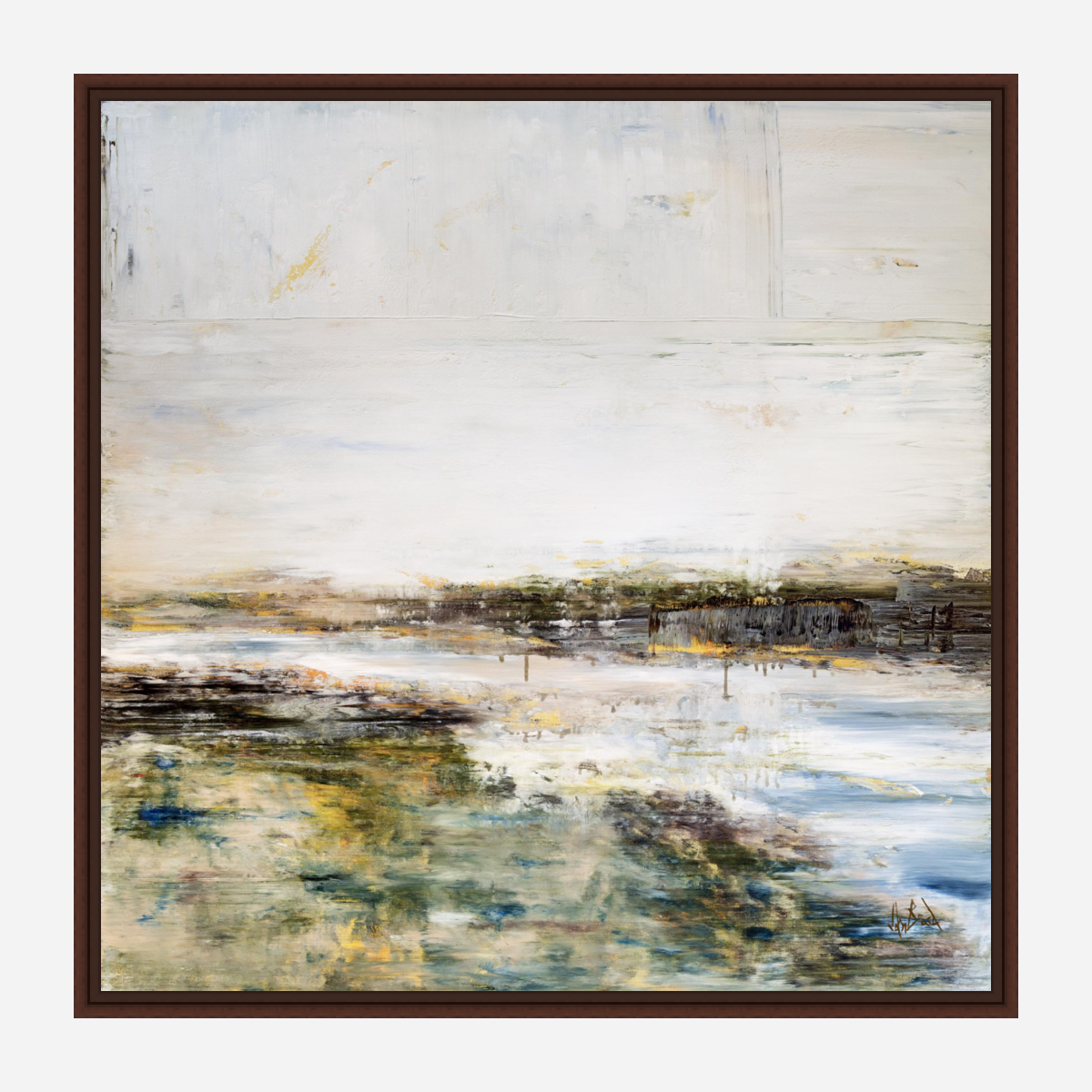 Estuary Artist Enhanced Canvas Print by John Beard Collection - product image 7 for Resin Society