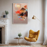 Canvas Print: "Ethereal Unfolding" by Tailored Canvases - product image 2 for Resin Society