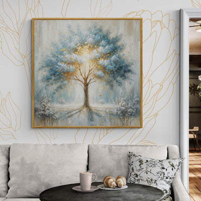 Canvas Print: "Ethereal Arboretum" by Tailored Canvases - main product image for Resin Society