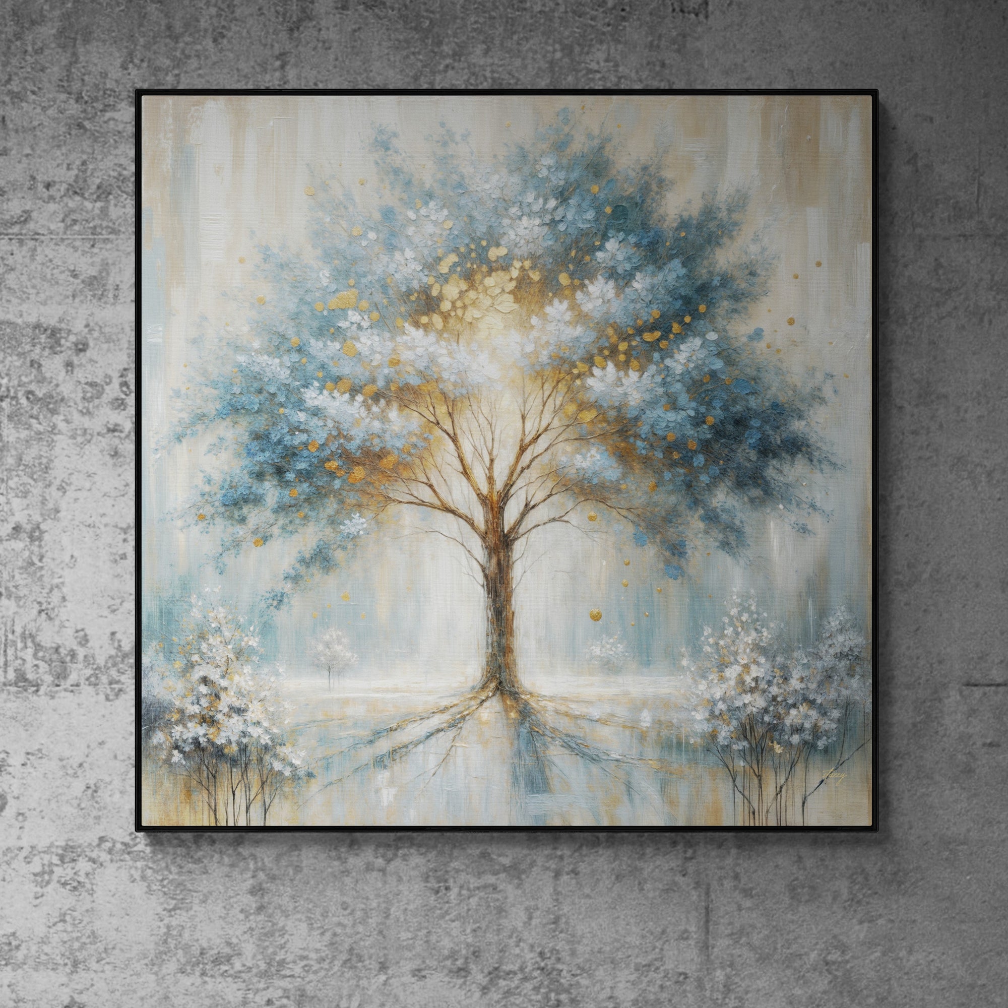 Canvas Print: "Ethereal Arboretum" by Tailored Canvases - product image 4 for Resin Society