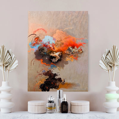 Canvas Print: "Ethereal Unfolding II" by Tailored Canvases - product image 2 for Resin Society