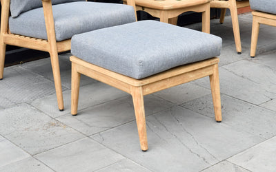 Eve FSC Teak Outdoor Conversation Set with Cushions by LifestyleGarden US - product image 5 for Resin Society
