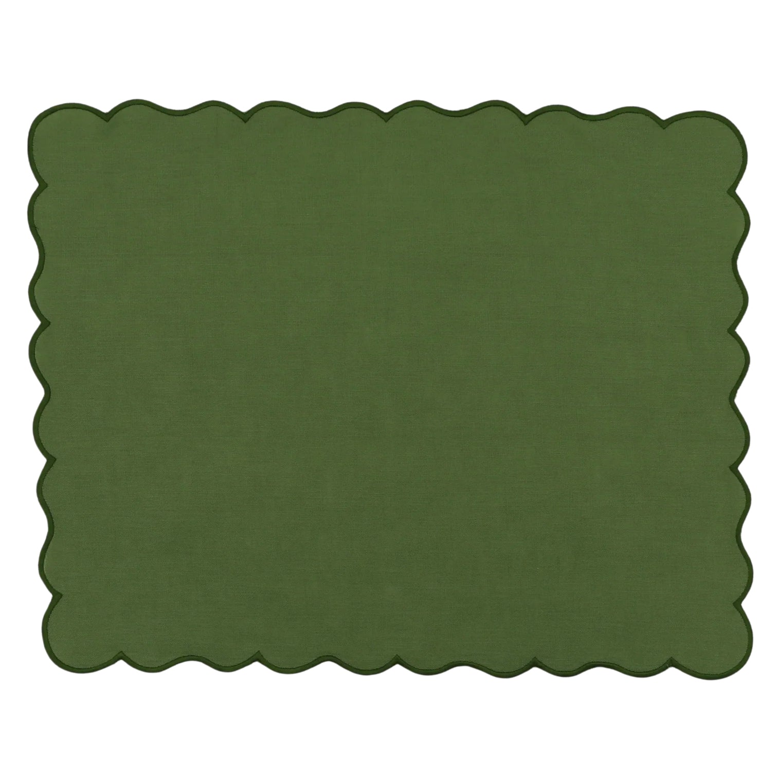 Evergreen Wave Placemat - Set of 4 by Ro'Table - main product image for Resin Society