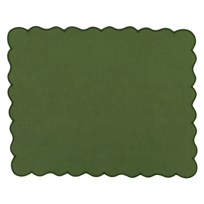 Evergreen Wave Placemat - Set of 4 by Ro'Table - main product image for Resin Society
