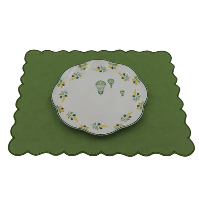 Evergreen Wave Placemat - Set of 4 by Ro'Table - product image 7 for Resin Society
