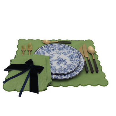 Evergreen Wave Placemat - Set of 4 by Ro'Table - product image 8 for Resin Society