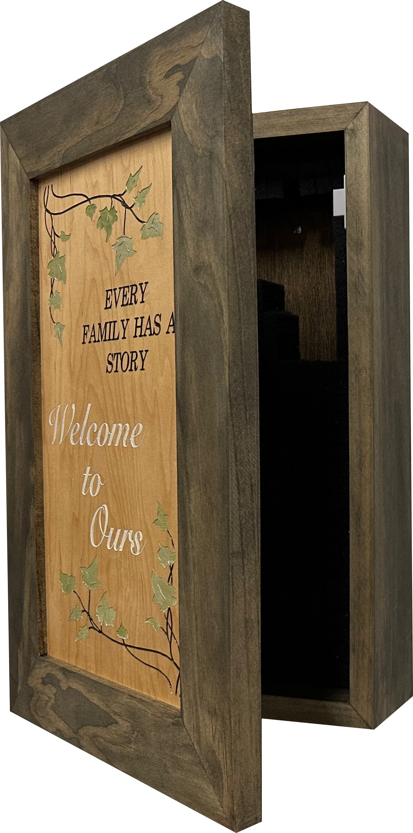 Hidden Gun Storage Every Family Story Concealed Shelf by Bellewood Designs - product image 12 for Resin Society