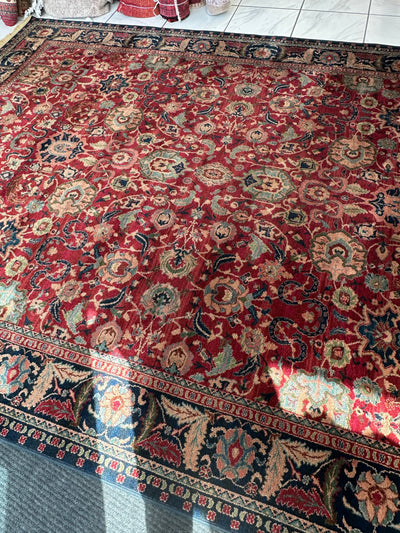 Karastan Samovar Teawash Wool Rug – 8’8” x 12’ – Vintage Elegance by Rugistan - product image 8 for Resin Society