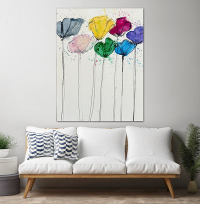 7 flowers - Art Prints detail image - Resin Society