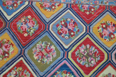 Handwoven Nourison Soumak SK43 Multicolor Area Rug – 8'5" x 11'7" – by Rugistan - product image 7 for Resin Society