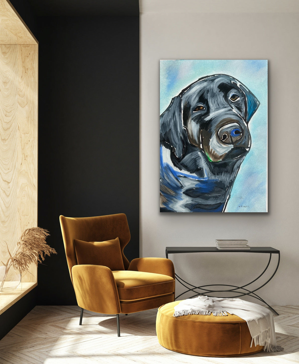 Black Lab - Art Prints detail image - Resin Society