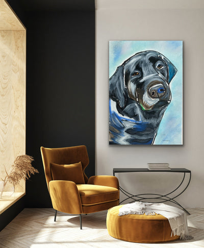Black Lab - Art Prints detail image - Resin Society