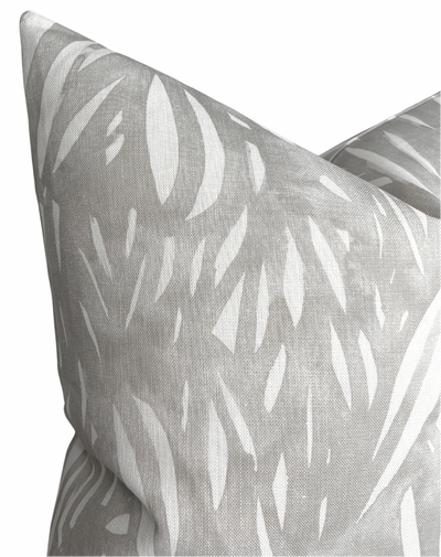 Windswept Pillow Cover in Grey