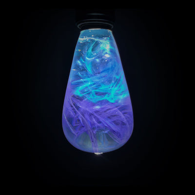 EP Light Mood Bundle handcrafted resin LED bulbs set showing unique color patterns
