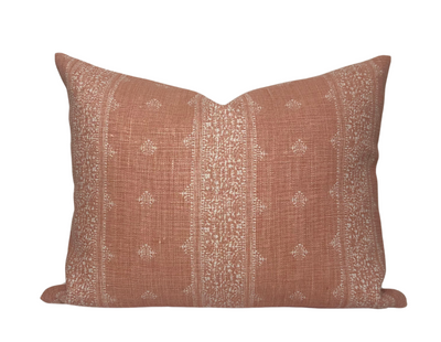 Fez Pillow Cover in Terracotta, Peter Dunham Textiles