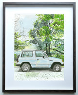 Dodge Raider Painting, Classic Car, Street Scene by Art By Francis - product image 2 for Resin Society