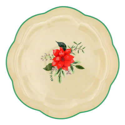 Fabled Flora Scalloped Dinner Plate - Set of 4 (+1 Bonus Plate) by Ro'Table - main product image for Resin Society