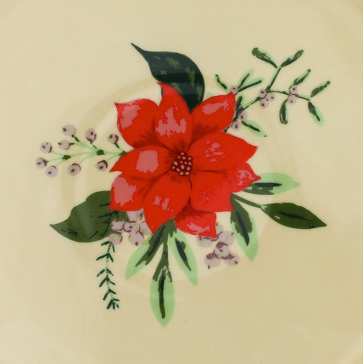 Fabled Flora Scalloped Dinner Plate - Set of 4 (+1 Bonus Plate) by Ro'Table - product image 3 for Resin Society
