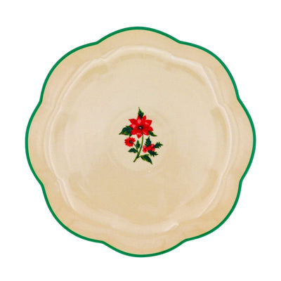 Fabled Flora Scalloped Starter Plate - Case of 12 Plates by Ro'Table - main product image for Resin Society
