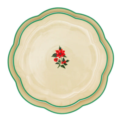Fabled Flora Scalloped Starter Plate - Set of 4 (+1 Bonus Plate) by Ro'Table - product image 2 for Resin Society