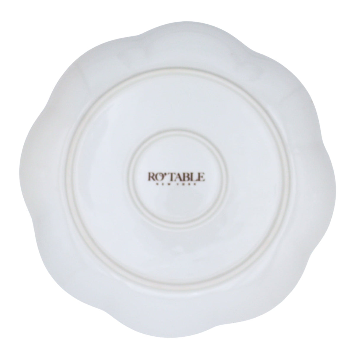 Fabled Flora Scalloped Starter Plate - Set of 4 (+1 Bonus Plate) by Ro'Table - product image 9 for Resin Society