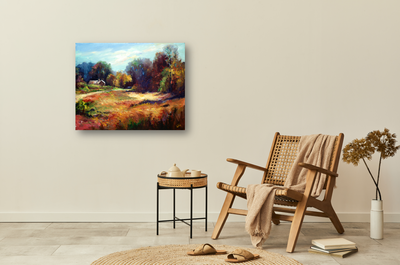 Fall in the Carolinas Artist Enhanced Canvas Print by John Beard Collection - product image 4 for Resin Society