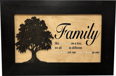 Family Tree Hidden Gun Safe by Bellewood Designs - product image 8 for Resin Society