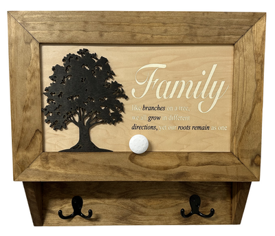 Family Tree Gun Safe Coat Rack by Bellewood Designs - product image 12 for Resin Society