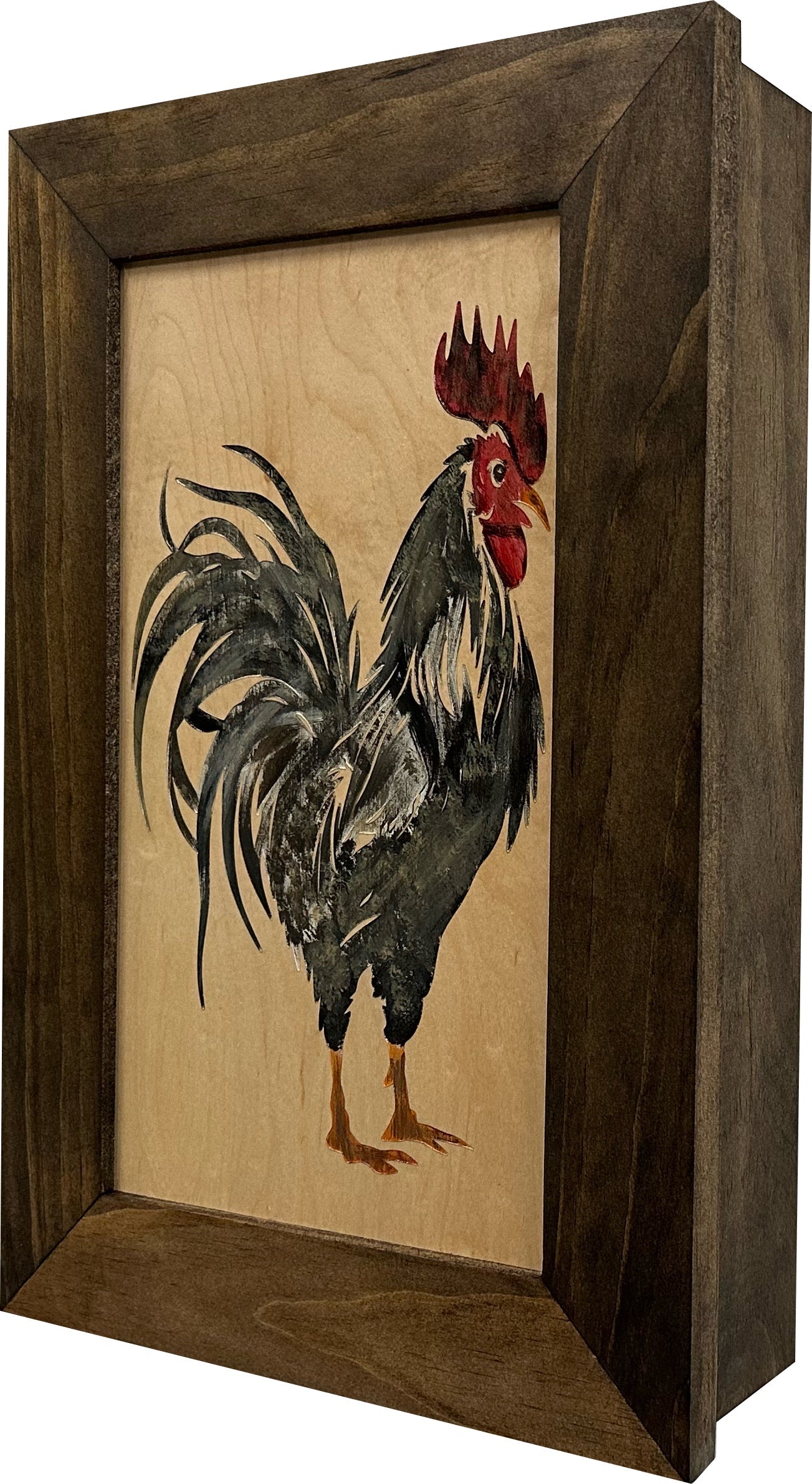 Farmhouse Rooster Gun Concealment Furniture by Bellewood Designs - product image 15 for Resin Society